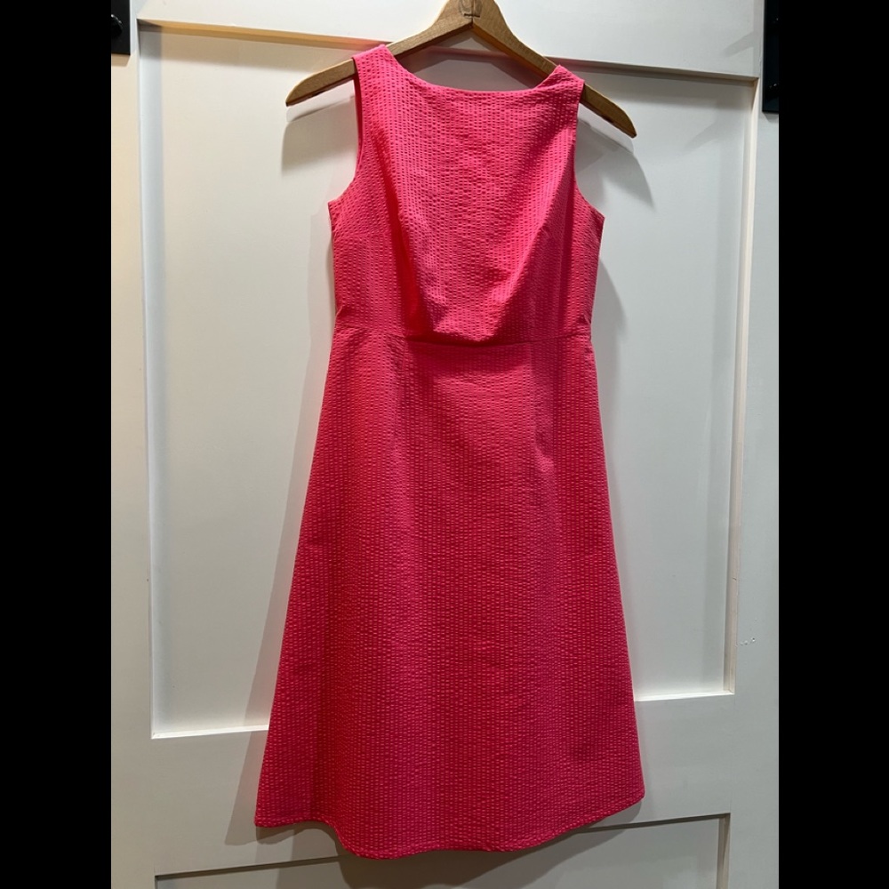 Beautiful hot pink midi dress, lightweight, perfect for summer. Size 6